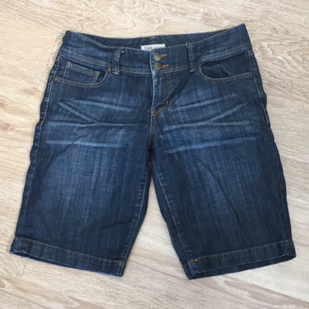 Cabi Bermuda Jean Shorts